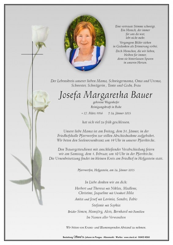 Josefa Margaretha Bauer