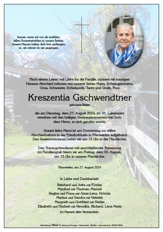 Kreszentia Gschwendtner