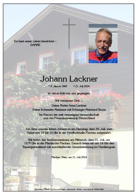 Johann Lackner