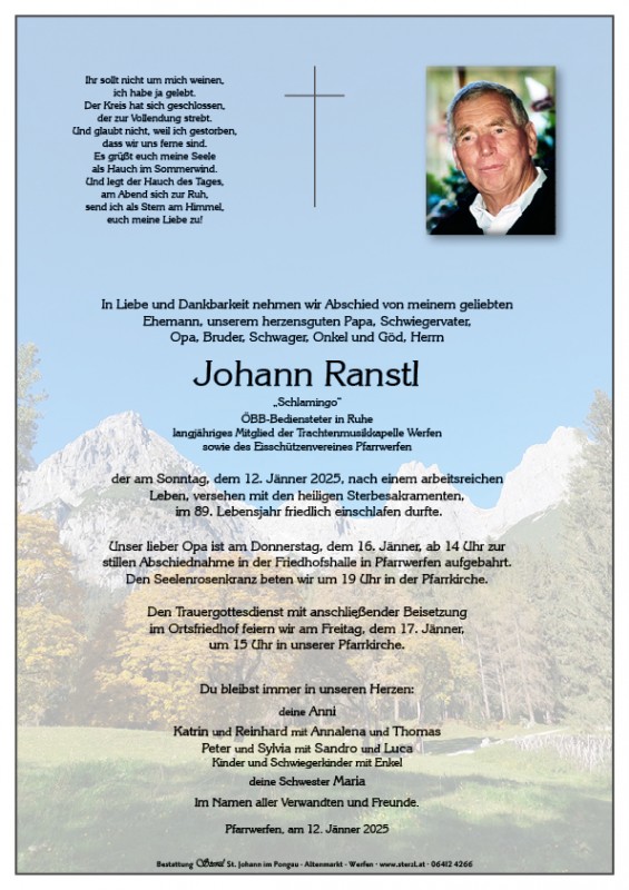 Johann Ranstl