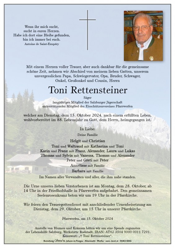 Toni Rettensteiner