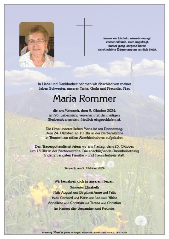 Maria Rommer