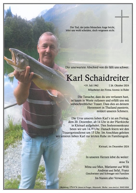 Karl Schaidreiter