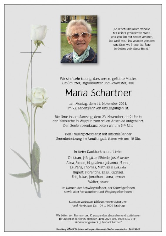 Maria Schartner