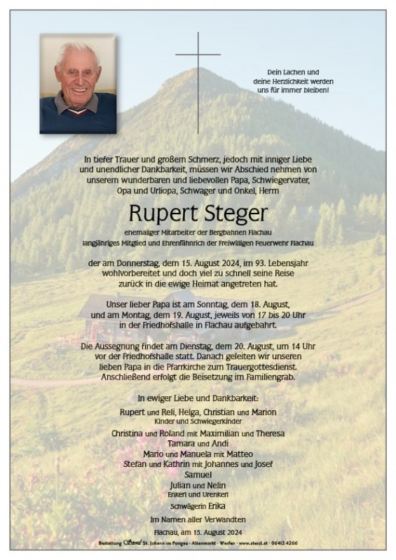 Rupert Steger